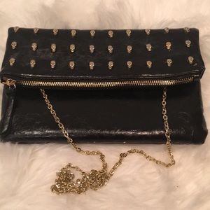 Gianni Bini Skull Clutch